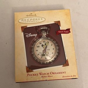 Disney x Hallmark Mickey Mouse Pocket Watch Ornament
